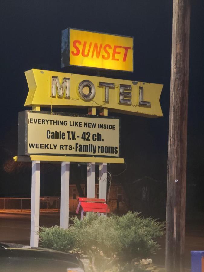 Sunset Motel Santa Rosa, Nm Extérieur photo